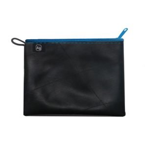 Large Zipper Pouch w/Liner- Bike Tube